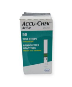 ACCU CHEK Active Blood Glucose Test Strip 50ps 0180 01