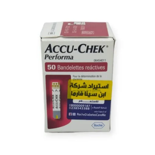 ACCU CHEK Performa Blood Glucose Test Strip 50ps 0185 01