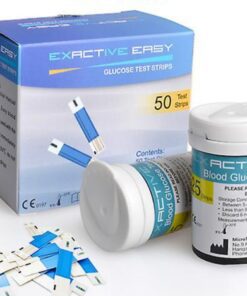 EXACTIVE Blood Glucose Test Strip 50ps <p><span id="_mce_caret" data-mce-bogus="1" data-mce-type="format-caret"><strong></strong></span>Strips for measuring glucose 50 strips<br>Glucose test strips 50 strips test time 6 seconds and a small blood sample</p> <p><span id="_mce_caret" data-mce-bogus="1" data-mce-type="format-caret"><strong></strong></span>Strips for measuring glucose 50 strips<br>Glucose test strips 50 strips test time 6 seconds and a small blood sample</p>