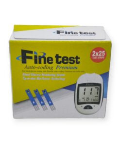Fine Test Blood Glucose Test Strip 50ps 0174 01