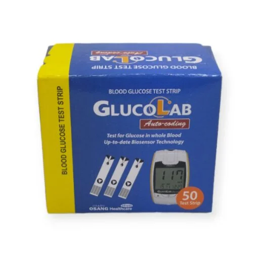 Glucolab Blood Glucose Test Strip 50ps 0177 01