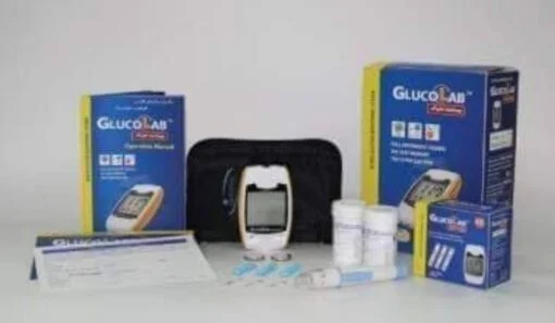 ⁦Glucolab Blood Glucose Test Strip 50ps جلوكولاب شريط اختبار جلوكوز الدم 50 شريط⁩ - الصورة ⁦2⁩