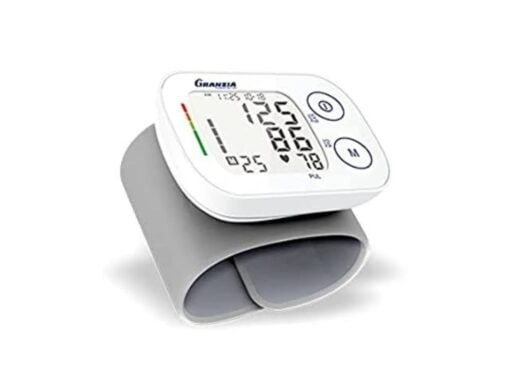 <p>Grandrest blood pressure monitor</p><p>Big Screen -<br>Colored side indicator -<br>Memory of 120 readings -<br>4 user -</p>