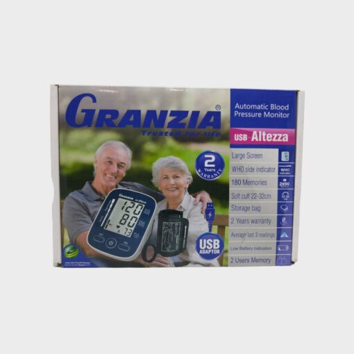 Granzia Automatic Blood Pressure Monitor USB 016 01