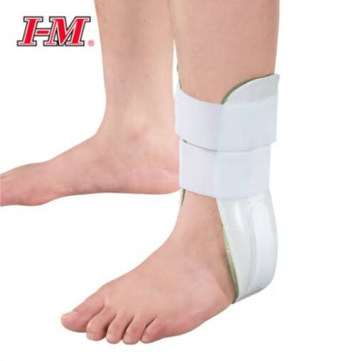 <p>This product is designed to support, protect, stabilize postoperative or acute injured ankle, particularly provides a good immobilization for pronation and supination movements. Lightweight plastic shell with air pad gives comfortable support and adjustable pressure, help reduce pain and swelling. Simple open design is universal for right or left foot and very easy to use.</p>