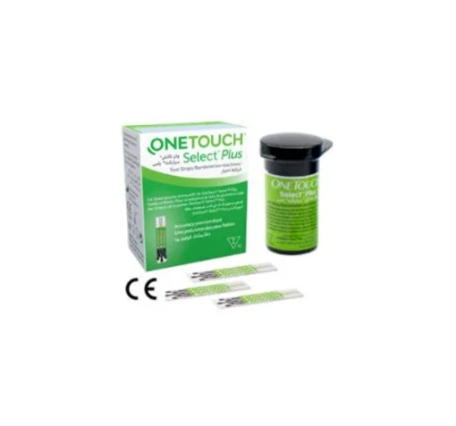 Onetouch Select Plus Blood Glucose Test Strip 50ps - Image 2