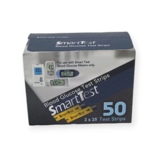 Smart Test Blood Glucose Test Strip 50ps 0179 01