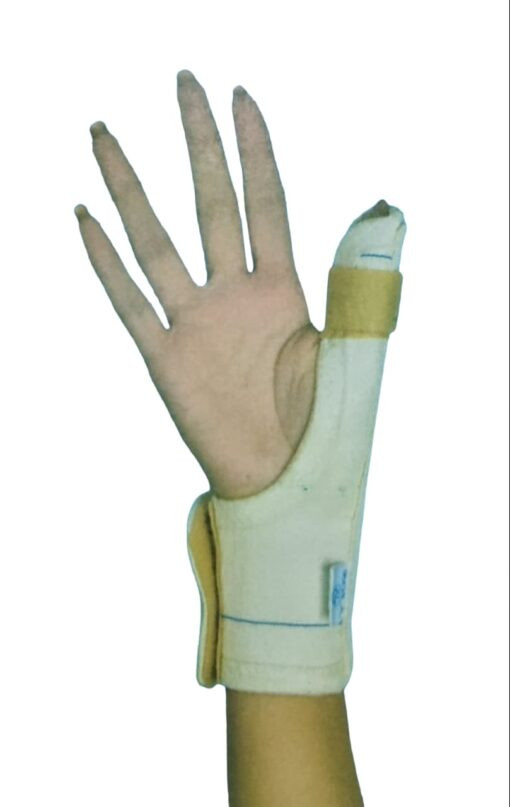 <p>Thumb holder with its multi-size bracket<br>The thumb splint is designed to stabilize movement and provide strong thumb support<br>The thumb splint is a great tool that helps with thumb sprains and can be very useful for bruising and swelling.<br>Prevents movement of the thumb joint, to prevent further injury<br>Equipped with a strengthening support and is suitable for rubbing hands</p>