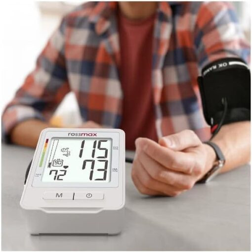 <p class="p1">Monitor your health effortlessly with the battery-operated Rossmax Z1 Blood Pressure Monitor! 🩺 This user-friendly device features high-precision measurement, a large LCD display, and a one-touch operation for easy, accurate readings. With memory storage for up to 90 readings, it’s perfect for tracking your health over time. Compact and portable, the Rossmax Z1 is your reliable partner for at-home health monitoring.<span class="Apple-converted-space"> </span></p>