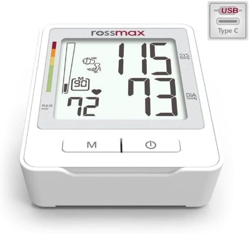 <p class="p1">Monitor your health effortlessly with the battery-operated Rossmax Z1 Blood Pressure Monitor! 🩺 This user-friendly device features high-precision measurement, a large LCD display, and a one-touch operation for easy, accurate readings. With memory storage for up to 90 readings, it’s perfect for tracking your health over time. Compact and portable, the Rossmax Z1 is your reliable partner for at-home health monitoring.<span class="Apple-converted-space"> </span></p>