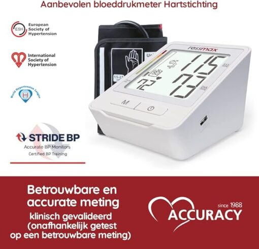 <p class="p1">Monitor your health effortlessly with the battery-operated Rossmax Z1 Blood Pressure Monitor! 🩺 This user-friendly device features high-precision measurement, a large LCD display, and a one-touch operation for easy, accurate readings. With memory storage for up to 90 readings, it’s perfect for tracking your health over time. Compact and portable, the Rossmax Z1 is your reliable partner for at-home health monitoring.<span class="Apple-converted-space"> </span></p>