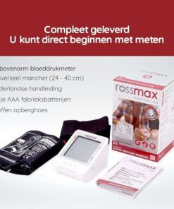 <p class="p1">Monitor your health effortlessly with the battery-operated Rossmax Z1 Blood Pressure Monitor! 🩺 This user-friendly device features high-precision measurement, a large LCD display, and a one-touch operation for easy, accurate readings. With memory storage for up to 90 readings, it’s perfect for tracking your health over time. Compact and portable, the Rossmax Z1 is your reliable partner for at-home health monitoring.<span class="Apple-converted-space"> </span></p>